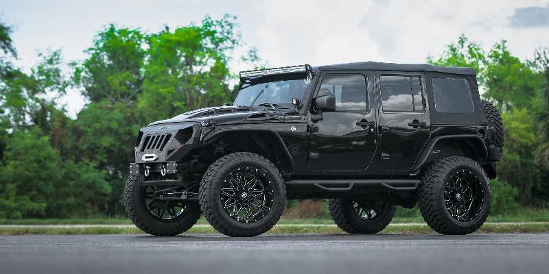  Jeep Wrangler with XF Off-Road XF-211